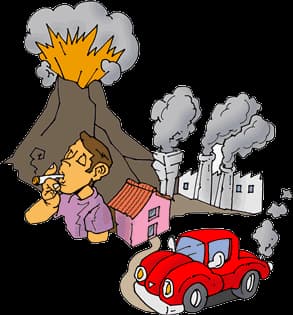 exposici&oacute;n a la contaminacion